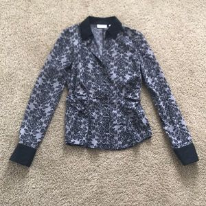 New York and company button up blouse